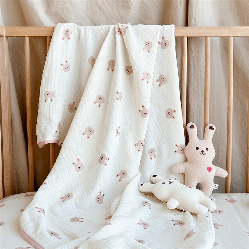 BabyCubs Double Layer Newborn Blanket