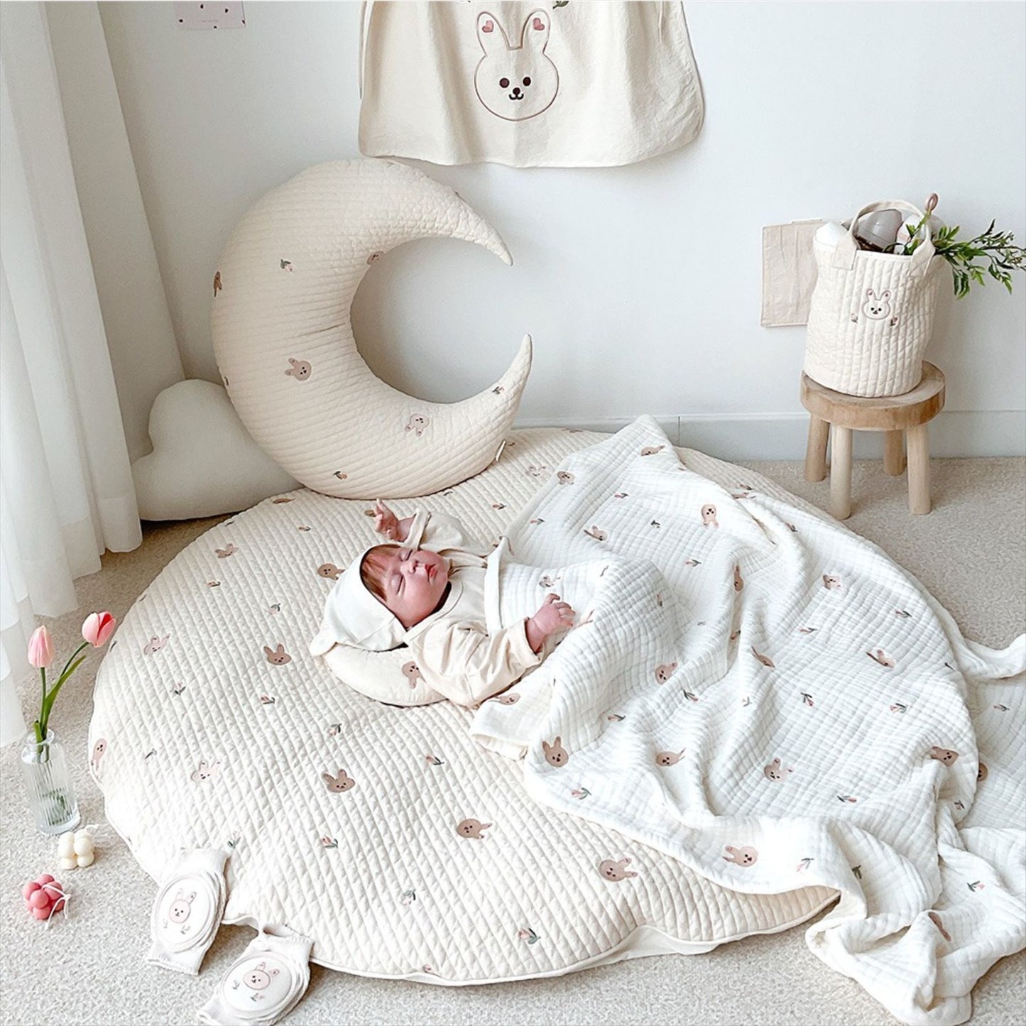 BabyCubs Round Floor Rug
