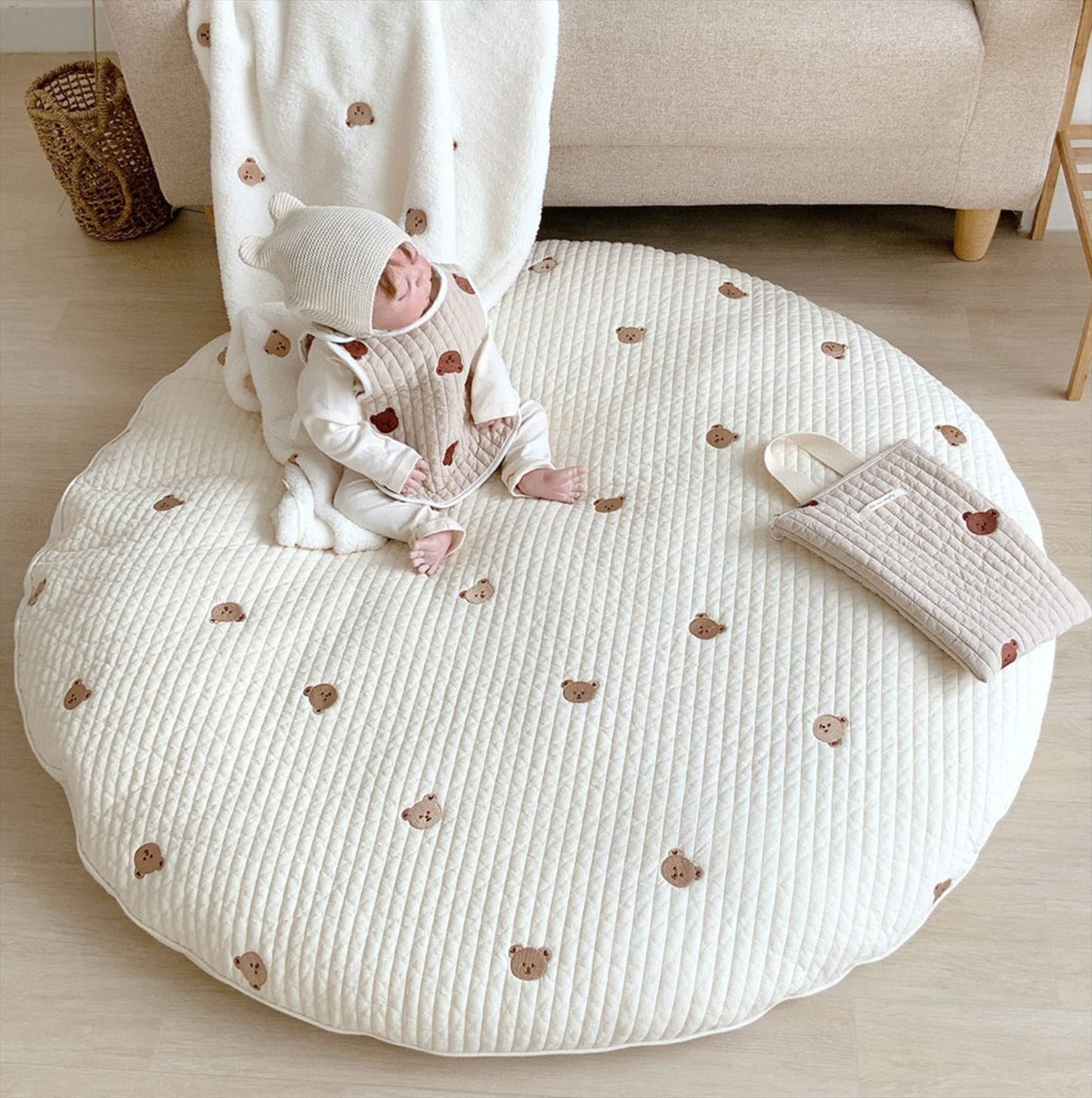 BabyCubs Round Floor Rug