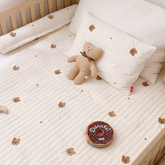 BabyCubs Quilted Infant Bed Cover